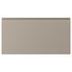 Beige UPPLÖV kitchen cabinet with integrated handles, featuring chamfered edges and a modern design.