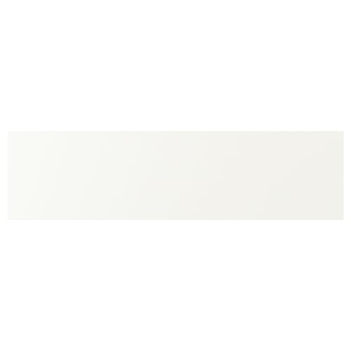 VALLSTENA white kitchen cabinet, smooth, rectangular, 25-yr guarantee