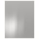 Stainless steel kitchen panel, silver, square, modern industrial design.
