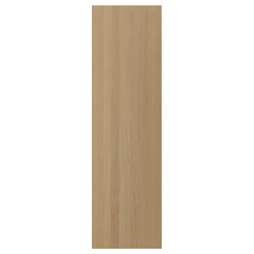 Ikea VEDHAMN oak wood panel, natural, rectangle, uniform finish.
