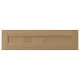 Oak veneer drawer front, rustic kitchen
