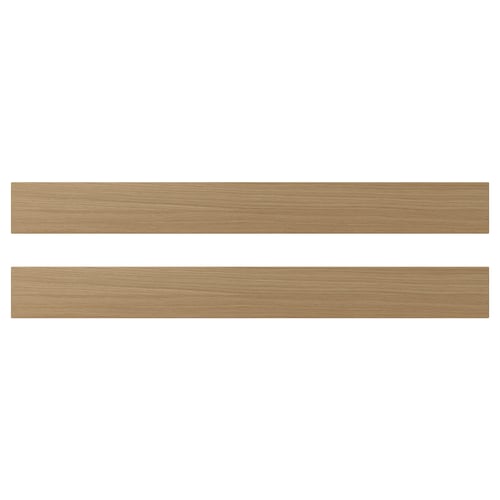 Two light brown, rectangular wooden panels, simple and sleek design, likely VEDHAMN product.
