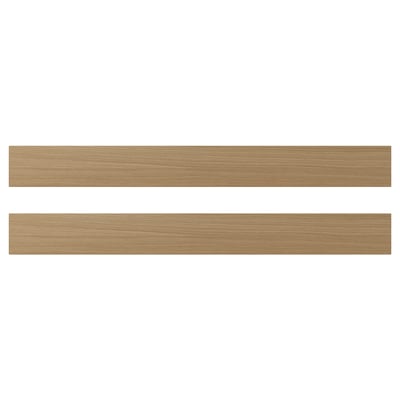 Two light brown, rectangular wooden panels, simple and sleek design, likely VEDHAMN product.