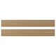 VEDHAMN light brown wooden strips, solid oak, natural grain detail.