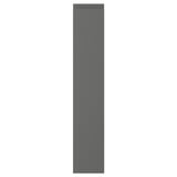 VOXTORP dark grey cabinet door. Sleek, rectangular, modern design with integrated handles.