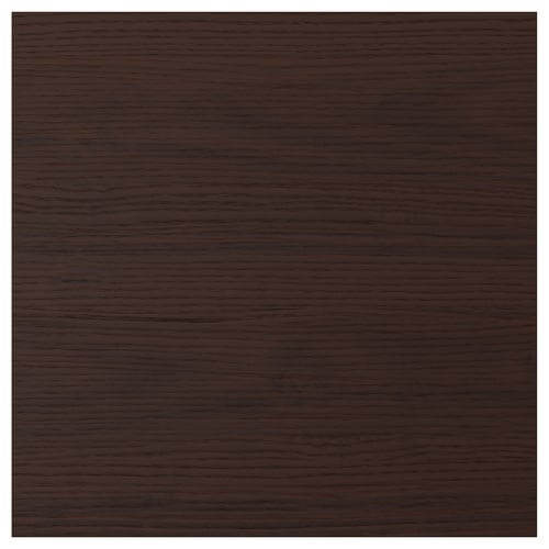 ASKERSUND アスケルスンド 引き出し前部, ダークブラウン アッシュ調, 40x40 cm