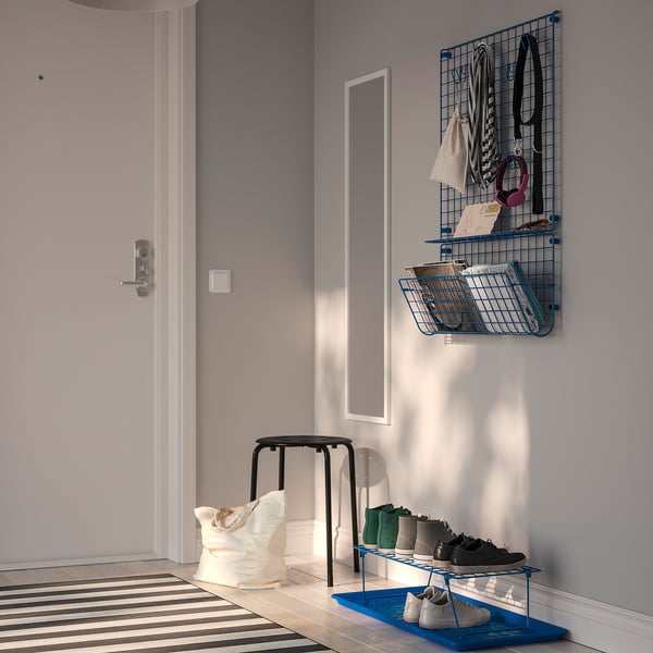 BAGGMUCK バッグムック シューズマット, ブルー, 71x35 cm