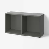 BESTÅ ベストー フレーム, ダークグレー, 120x40x64 cm