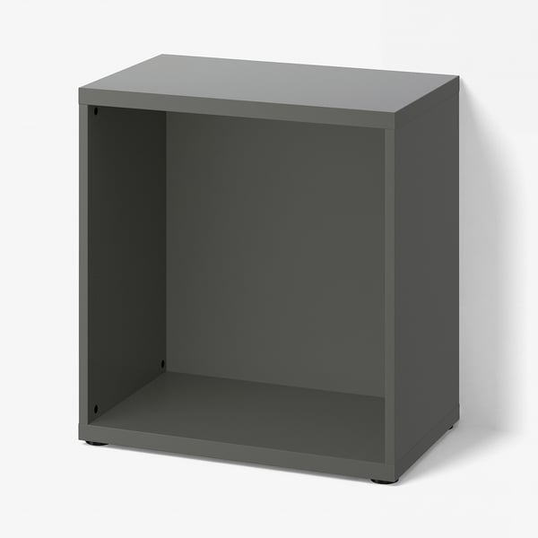 BESTÅ ベストー フレーム, ダークグレー, 60x40x64 cm