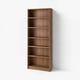 BILLY ビリー 本棚, ブラウン ウォールナット調, 80x28x202 cm