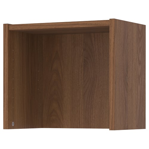 BILLY ビリー 上部追加ユニット, ブラウン ウォールナット調, 40x28x35 cm