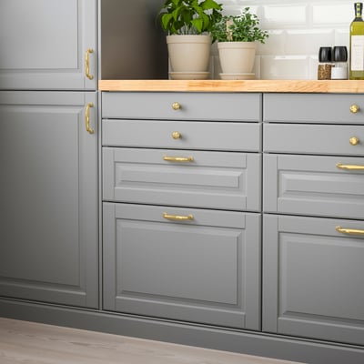 BODBYN ボードビーン 引き出し前部, グレー, 60x20 cm