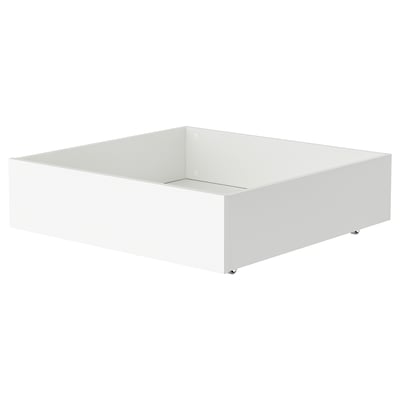 BRUKSVARA ブルクスヴァーラ ベッド下収納ボックス, ホワイト, 63x62 cm