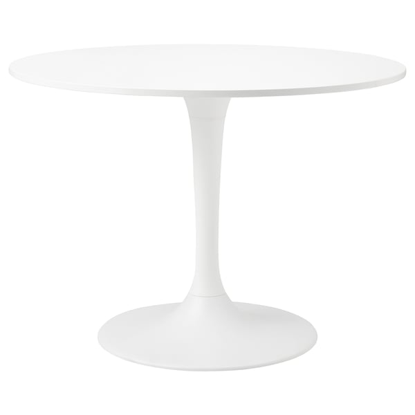 DOCKSTA ドクスタ テーブル, ホワイト/ホワイト, 103 cm