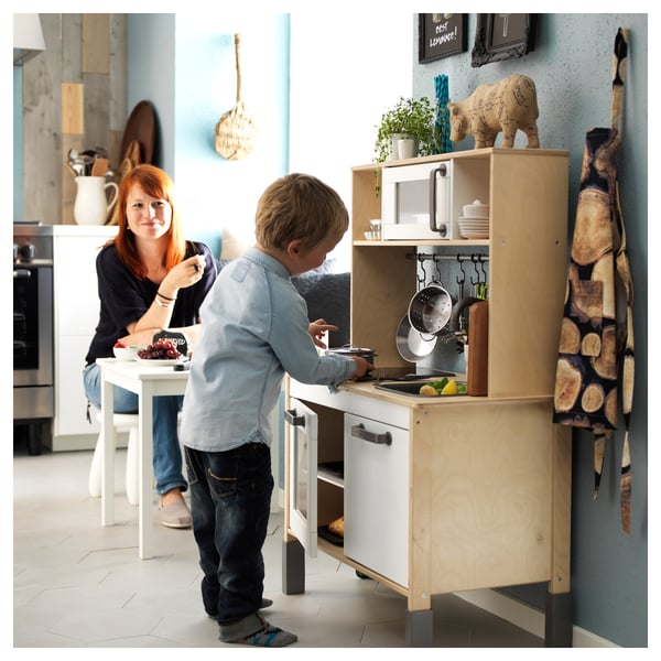 DUKTIG ドゥクティグ おままごとキッチン, バーチ, 72x40x109 cm