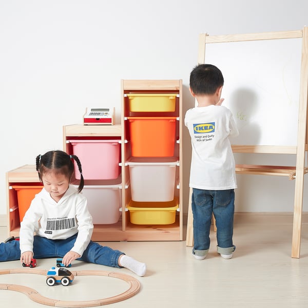 EFTERTRÄDA エフテルトレーダ Tシャツ, ホワイト, 98/110