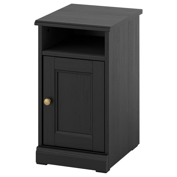 FÅGELFJÄLLET フォーゲルフィェレット サイドテーブル, ブラック オーク調, 32x41x56 cm