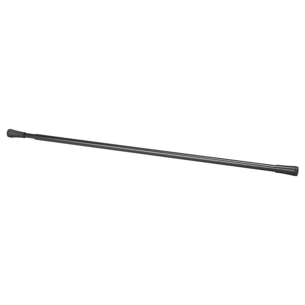 FJÄDRANDE フィェドランデ カーテンポール, ブラック, 70-120 cm