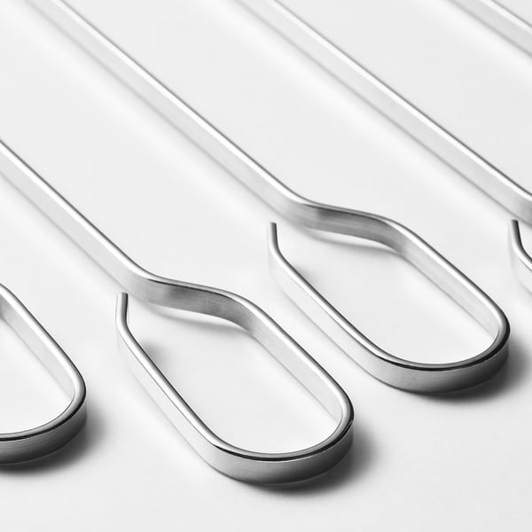 GRILLTIDER グリルティデル バーベキュー用串, ステンレススチール, 31 cm