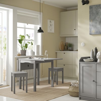 HAUGA ハウガ スツール, グレー