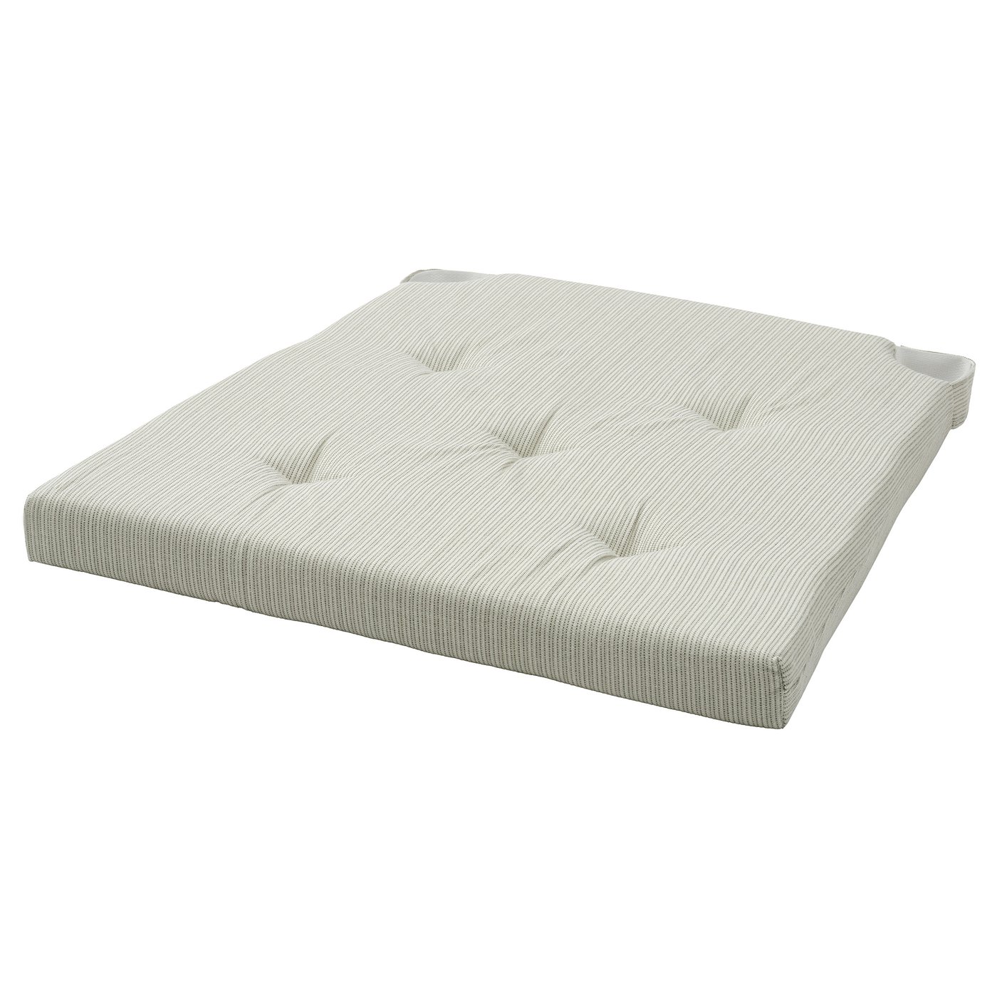 JUSTINA ユスティーナ チェアパッド, ライトグリーン, 42/35x40x4 cm