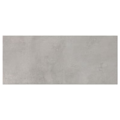 KALLVIKEN カルヴィーケン 引き出し前部, ライトグレー コンクリート調, 60x26 cm