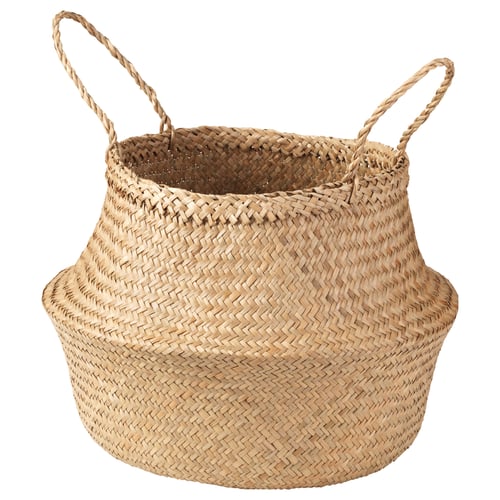 KRALLIG クラッリグ バスケット, シーグラス(水草), 16 cm