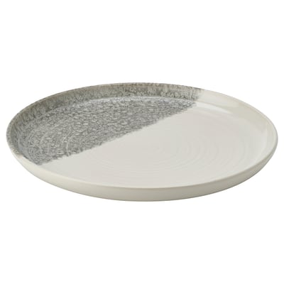 KRUSTISTEL クルースティステル サイドプレート, 模様入り/ライトグレー, 20 cm