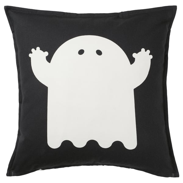 KUSTFYR クストフィール クッションカバー, 柄ミックス ホワイト/ブラック, 50x50 cm