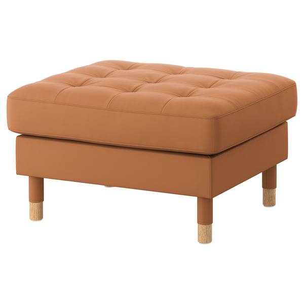 LANDSKRONA ランズクローナ オットマン, グラン/ボームスタード ゴールデンブラウン/ウッド