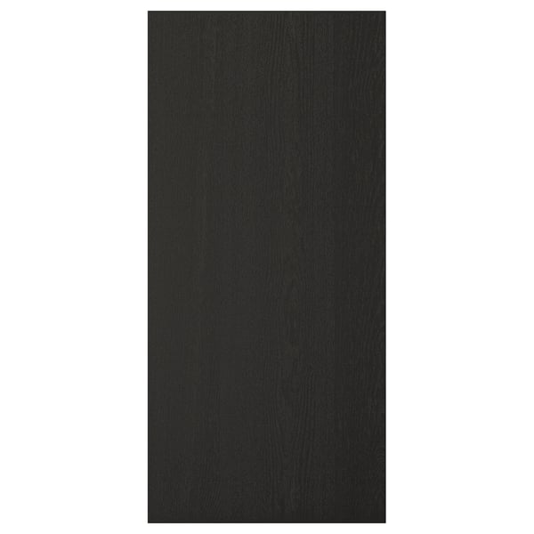 LERHYTTAN レルヒッタン カバーパネル, ブラックステイン, 39x85 cm