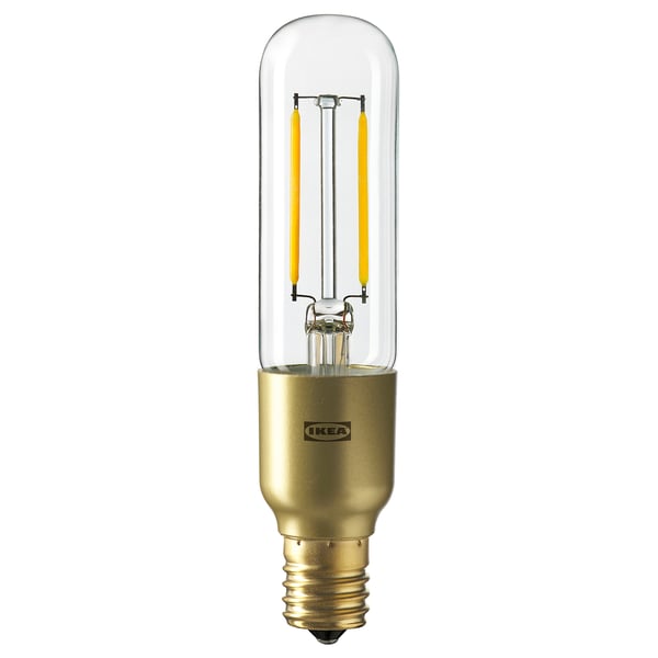 LUNNOM ルッノム LED電球 E17 200ルーメン, 調光可能/チューブ形 クリアガラス, 25 mm