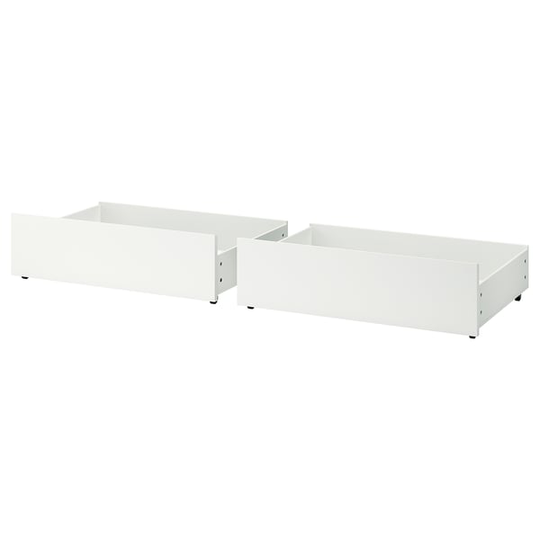 MALM マルム ベッド下収納ボックス ベッドフレーム用, ホワイト, 200 cm