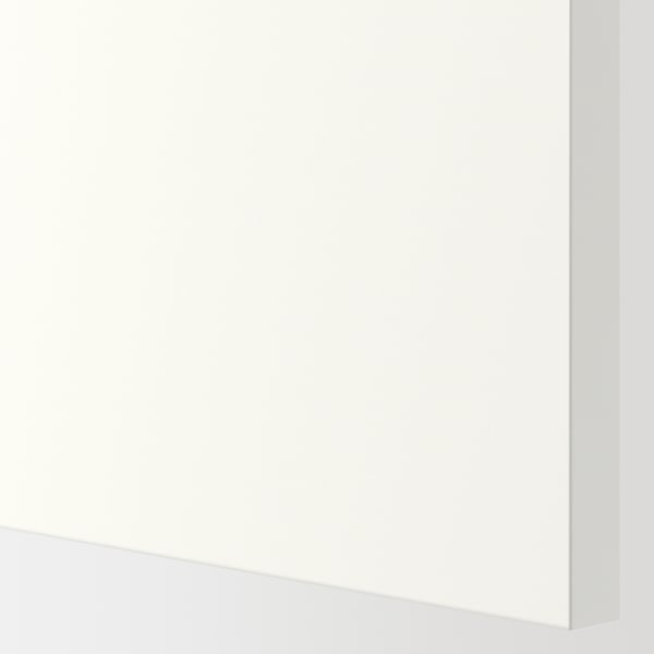 METOD メトード / MAXIMERA マキシメーラ ベースキャビネット 引き出し前部2/引き出し3, ホワイト/ヴァルステナ ホワイト, 40x60x80 cm