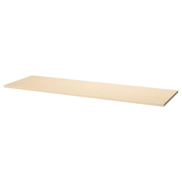 MITTZON ミッツォーン 天板, バーチ材突き板, 160x48 cm