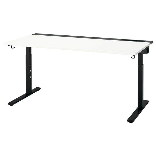 MITTZON ミッツォーン 下部フレーム デスク用, ブラック, 120/140/160x80 cm