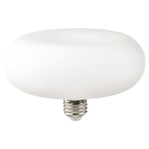 MOLNART モールナルト LED電球 E26 120ルーメン, ドーナツ形 オパールホワイト, 2400 ケルビン 150 mm