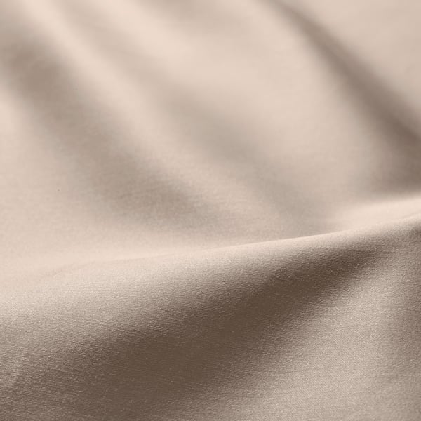 NATTJASMIN ナットヤスミン ボックスシーツ, ライトベージュ, 140x200 cm