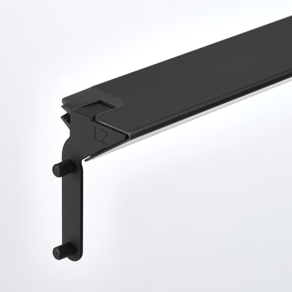 ÖVERSIDAN オーヴェルシダン LEDワードローブ スティックライト センサー付き, 調光可能 ダークグレー, 46 cm
