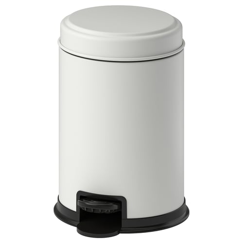 PÄRLSLINKE ペールスリンケ ゴミ箱, ホワイト, 3 l