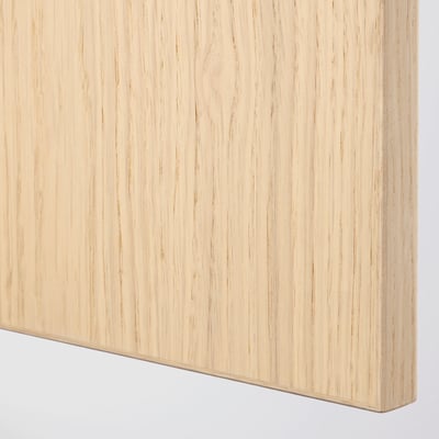 PAX パックス / FORSAND フォルサンド ワードローブコンビネーション, ホワイトステインオーク調/ホワイトステインオーク調, 100x60x201 cm
