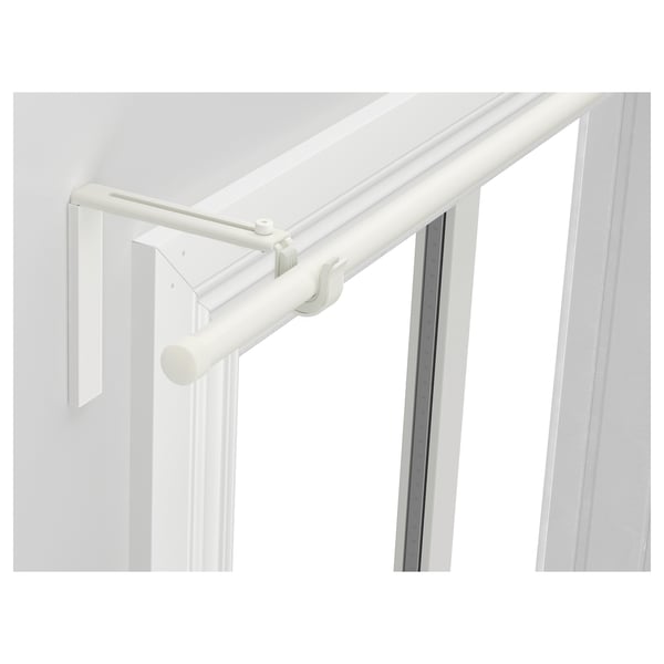 RÄCKA レッカ カーテンポールコンビネーション, ホワイト, 120-210 cm