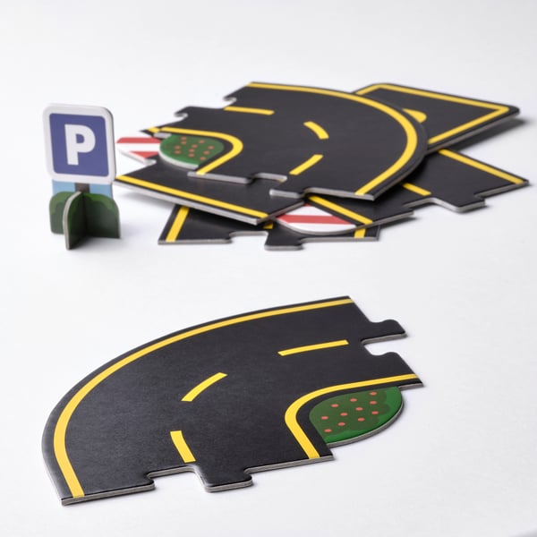 RÄVUNGE レヴンゲ 道路セット 23ピース