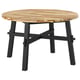 SKOGSTA スコグスタ ダイニングテーブル, アカシア材/ブラック, 120 cm
