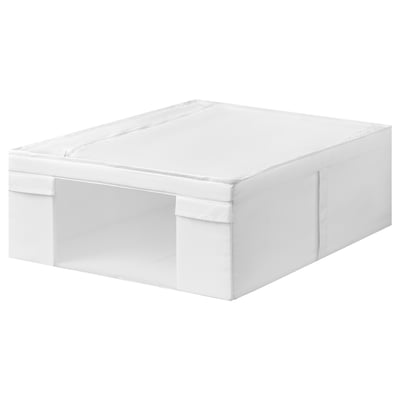 SKUBB スクッブ 収納ケース メッシュ窓付き, ホワイト, 43x53x19 cm