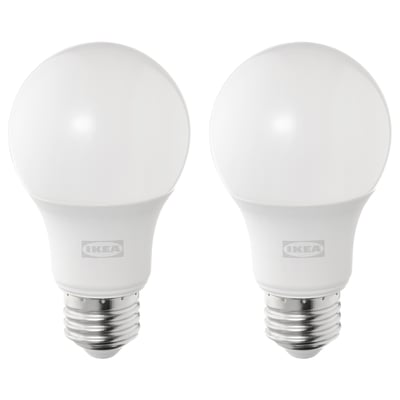 SOLHETTA ソールヘッタ LED電球 E26 485ルーメン, 球形 オパールホワイト