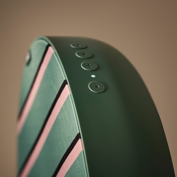 SOLSKYDD ソルシッド Bluetooth スピーカー, グリーン, 29 cm