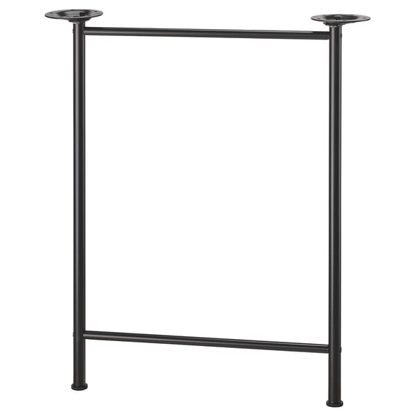 SPÄND スペンド 脚, ブラック, 70 cm