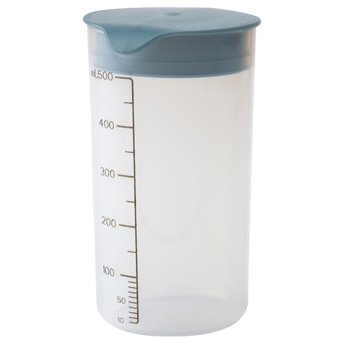STANDARDMÅTT スタンダードモット シェーカー, 目盛付き, 500 ml