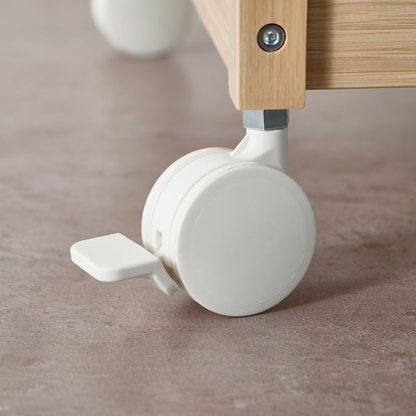 STEGESUND /ステーゲスンド ワゴン, ライトバンブー, 42x33x76 cm
